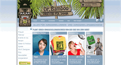 Desktop Screenshot of dr-bamboo.de